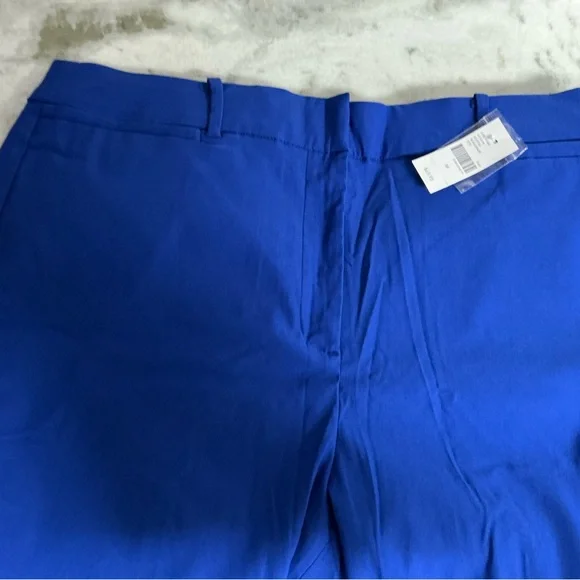 Lane Bryant slim capri mid rise size 16 NWT $69 blue - Picture 4 of 7